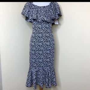 Lularoe Cici black white dress